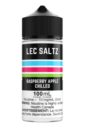 lec 100ml raspberryapplechilled salt 10mg