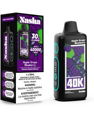 nasha 40k apple grape blueberry