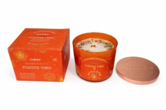 Goloka – Manifestation Positive Vibes Sunstone Candle – 9oz