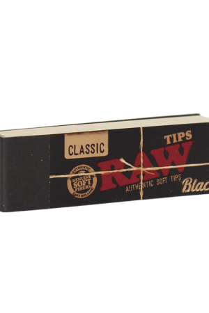 raw classic black soft tips