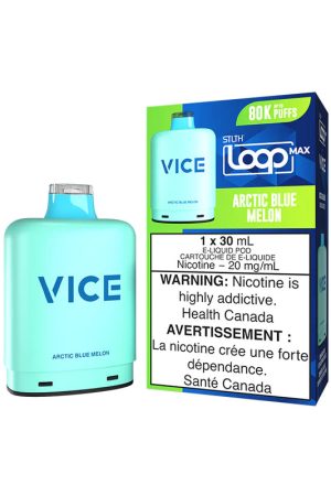 stlth loop max x vice pod pack arctic blue melon 2