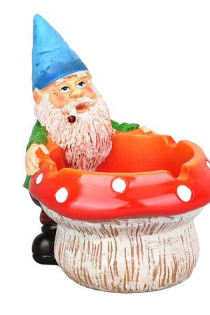 smoking gnome mushroom ashtray a 1 02084