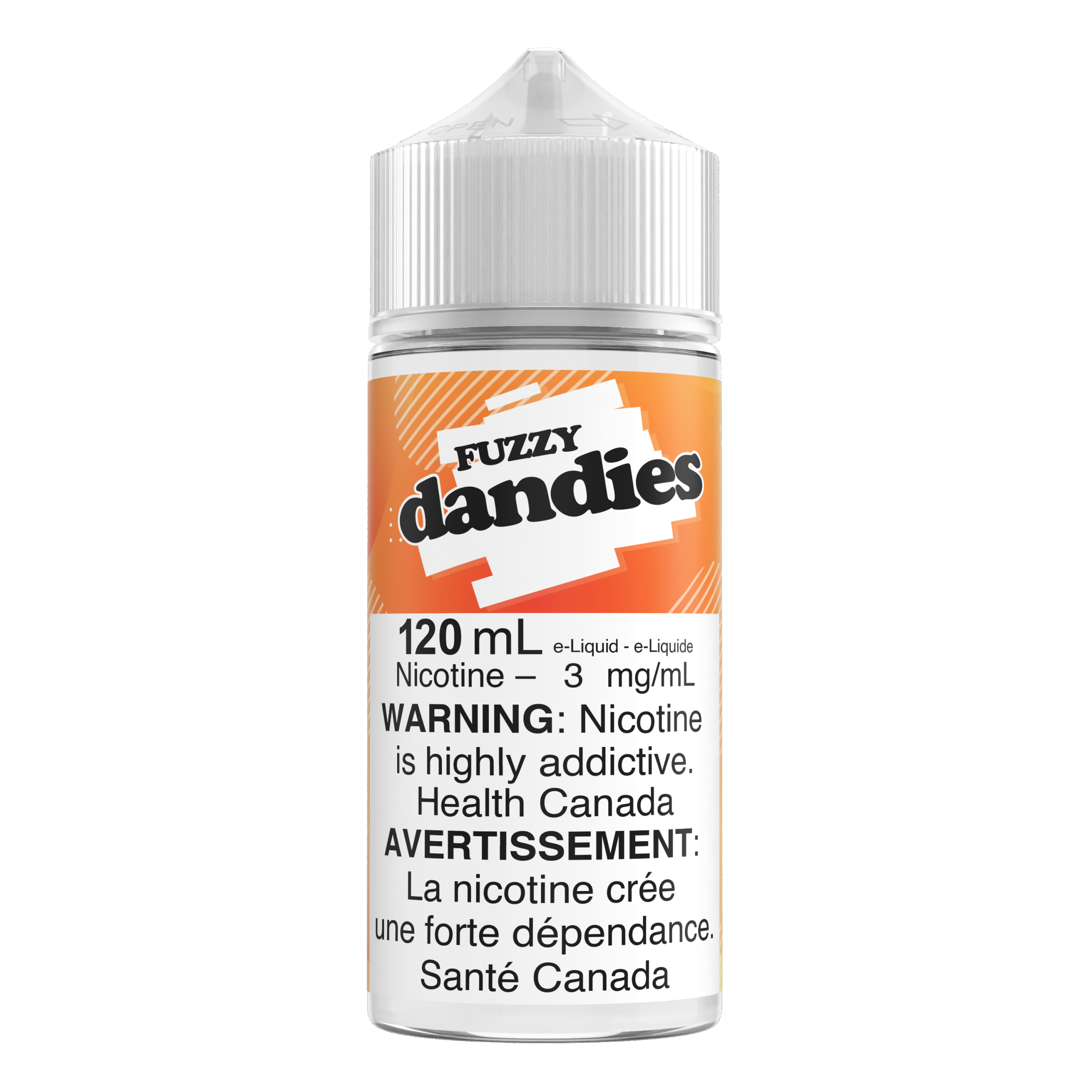 Dandies 120mLE-liquid – Fuzzy