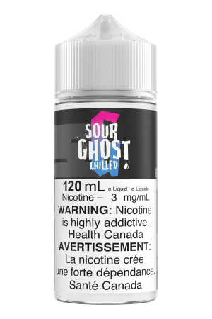 vapemeet 120ml sourghostchilled