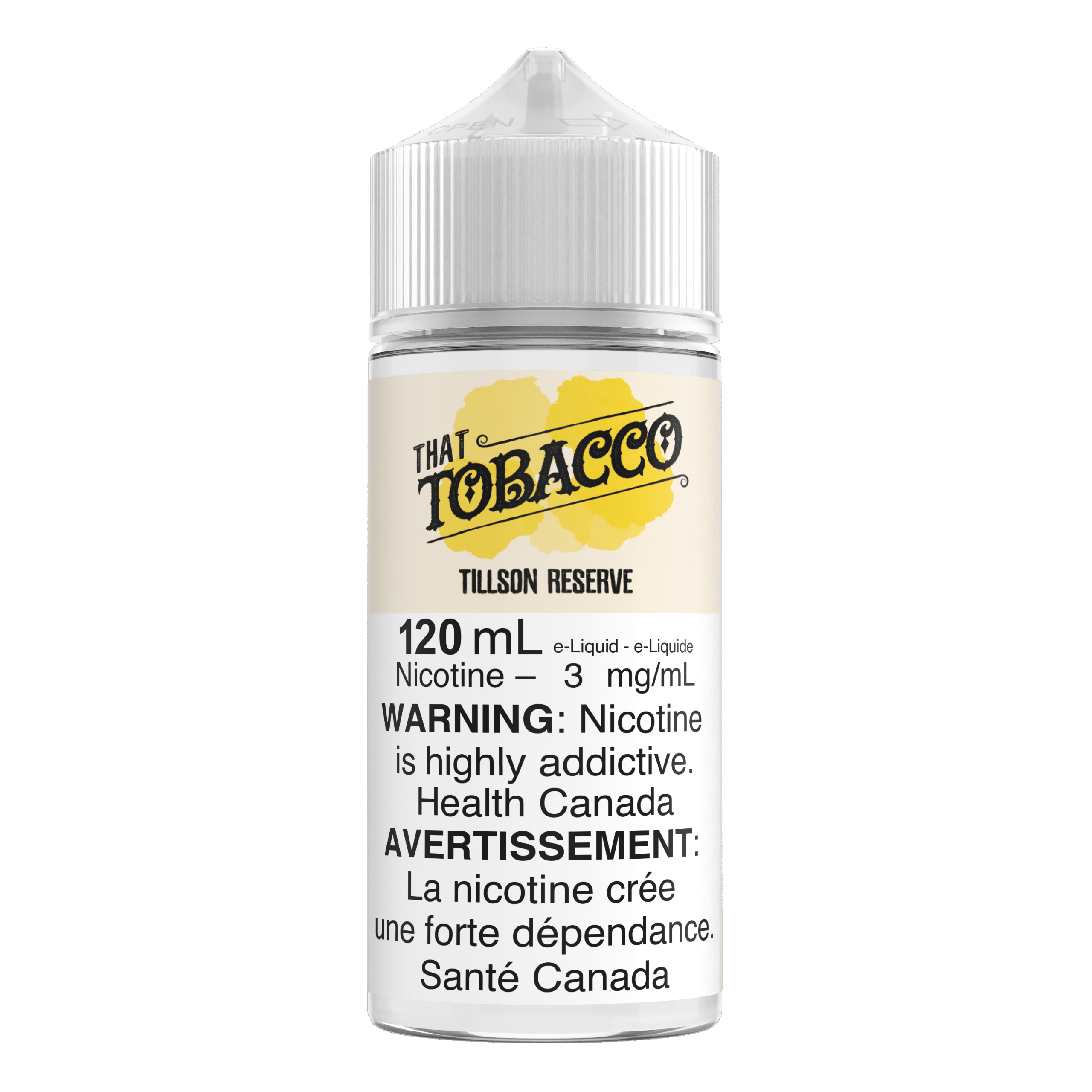 All Products That Tobacco 120mL E-liquid - Tillson Reserve