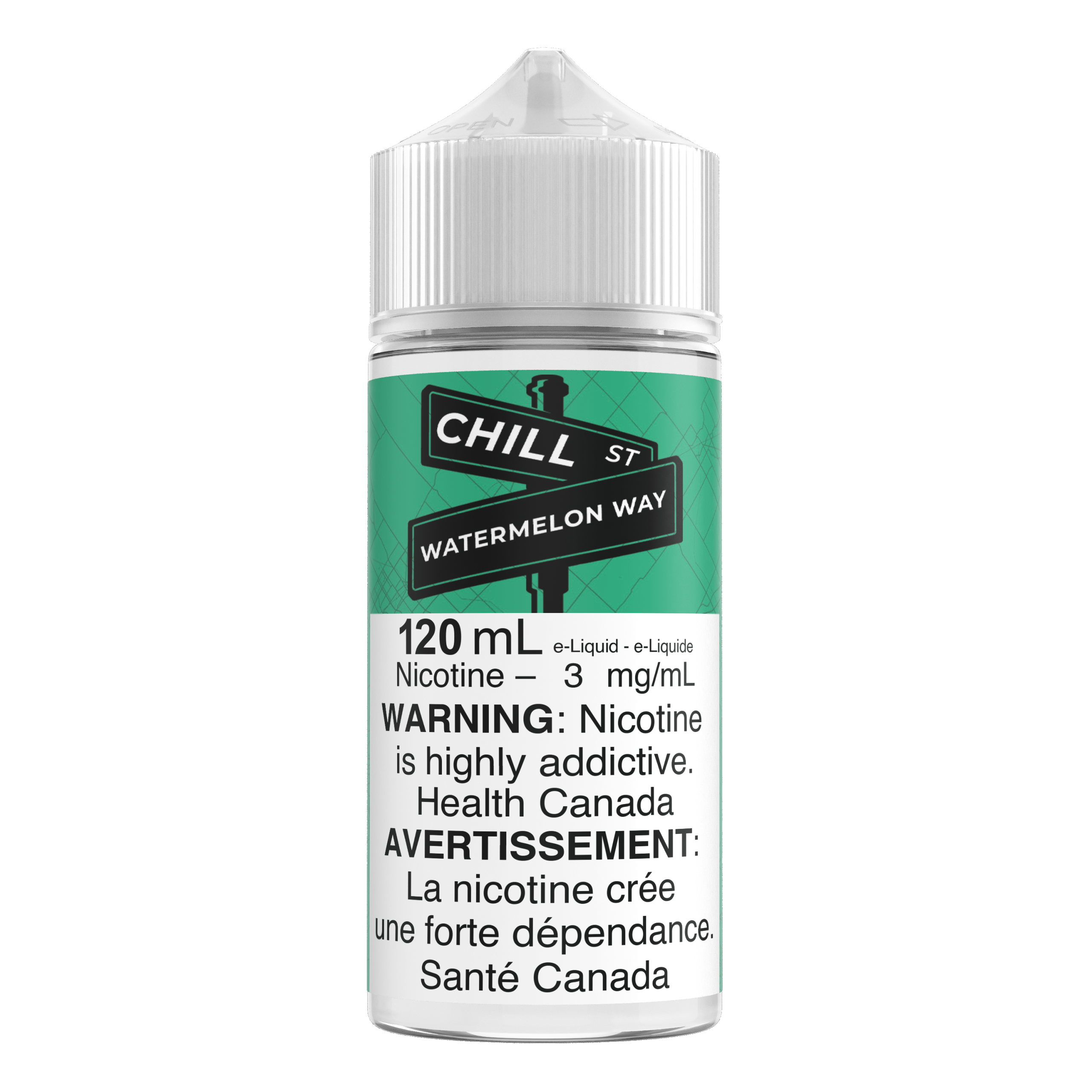 Chill St. 120mL E-liquid – Watermelon Way