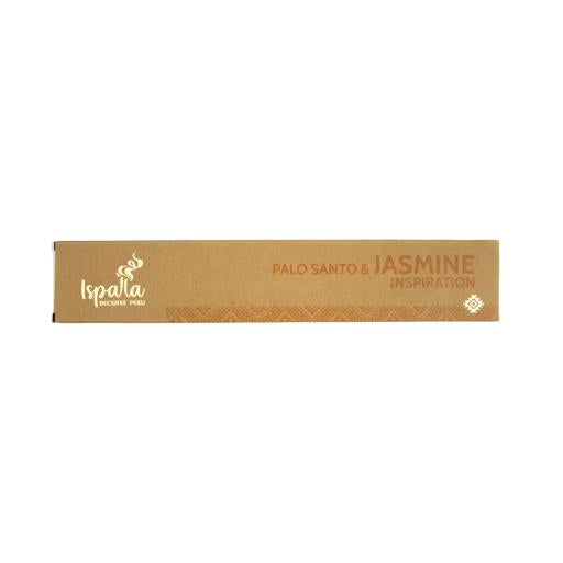 Ispalla Organic - "Inspiration" Palo Santo & Jasmine 10 Incense Sticks 9"