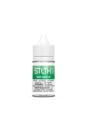 white grape ice by stlth salt eliquid canada