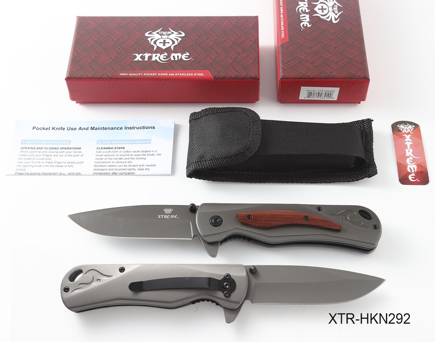 Xtreme – 8.66” Desert Phantom Foldable Pocket Knife