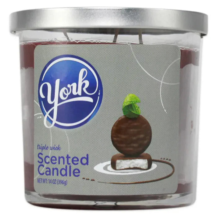 York - 14oz Peppermint Patty Triple Wick Candle