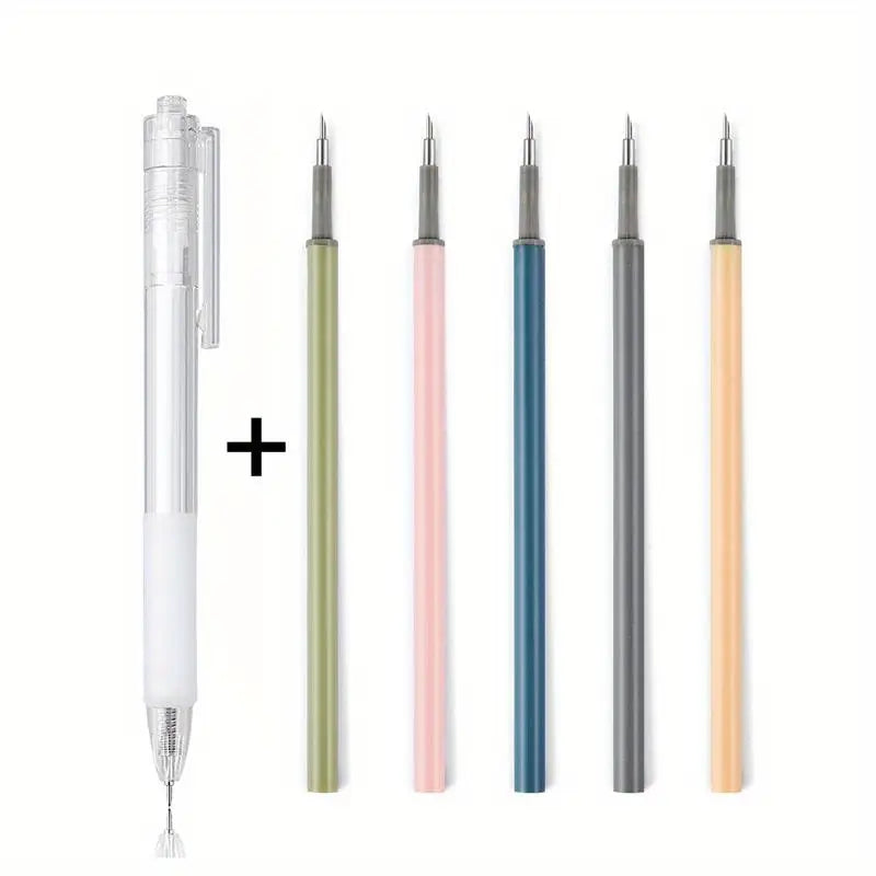 Pen-Style Box Cutter With Refills