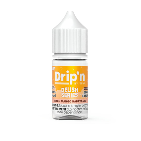 Envi Drip’n Delish E-Liquid – Peach Mango Happybake