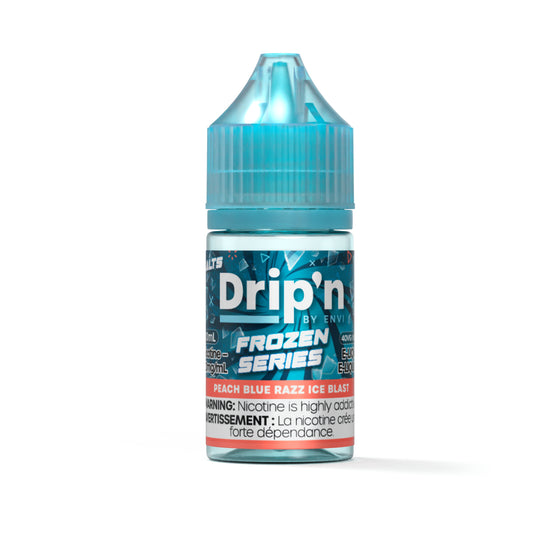 Envi Drip’n Frozen E-Liquid – Peach Blue Razz Ice Blast