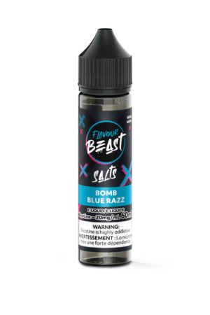 flavourbeast 60ml salts bombbluerazz canada