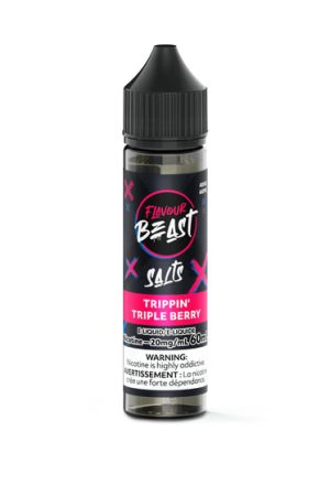 flavourbeast 60ml salts trippintripleberry canada