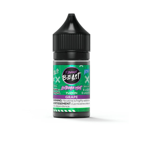 All Products Flavour Beast Fuzion E-Liquid - Extreme Mint Grape Iced