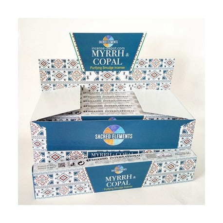 All Products Sacred Elements – Myrrh & Copal Premium Hand-Rolled Masala Incense (15g)