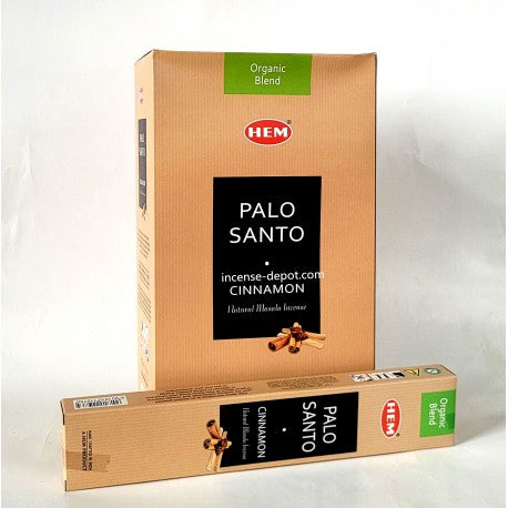 All Products HEM Palo Santo Organic - Cinnamon Incense Sticks (15g)