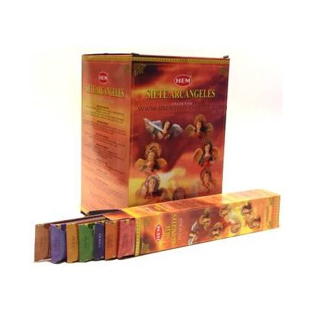 All Products HEM Siete Arcangeles 9β³ Incense Sticks - Box of 7 (25 g)