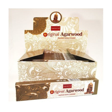 All Products Nandita - Original Agarwood Incense Natural & Organic Hand-rolled Masala Incense Sticks 15g