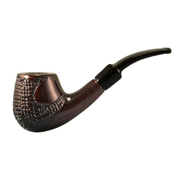 All Products Pulsar Shire Pipe 5.5" Engraved Bent Brandy Saddle Stem - The Urbanite